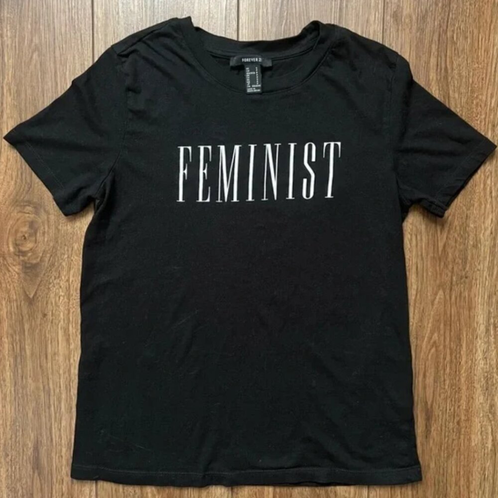 Forever 21 black t shirt